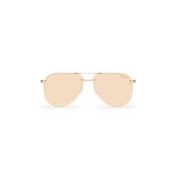 Quay Gold/Pink Lens 'The Playa' Sunglasses