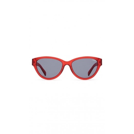 Quay \'Rizzo\' Red/Smoke Lens Sunglasses