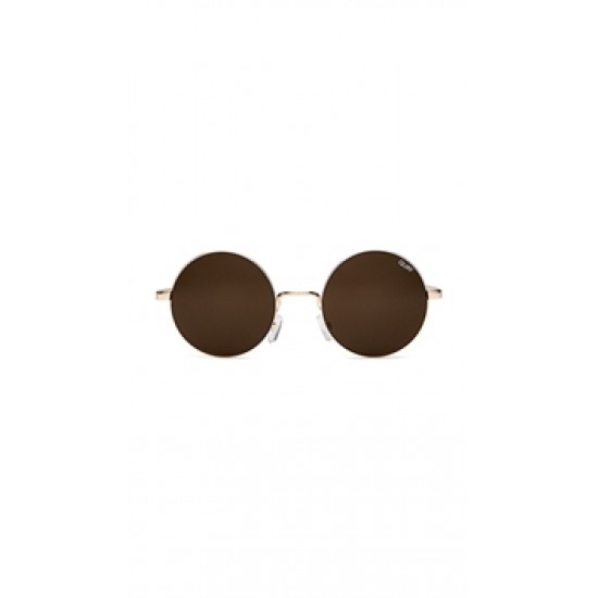 Quay Rose Gold/Brown Lens \'Electric Dreams\' Sunglasses