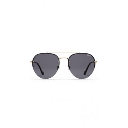 Quay 'Somerset' Sunglasses Gold/Smoke Lens