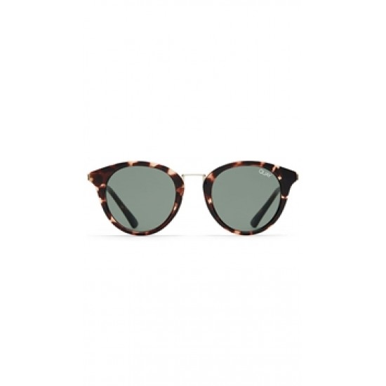 Quay Tort/ Green Lens \'Gotta Run\' Sunglasses