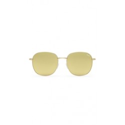 Quay Gold Frame/Gold Mirror Lens 'Jezabell' Sunglasses
