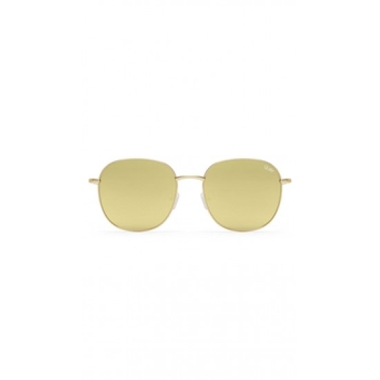 Quay Gold Frame/Gold Mirror Lens \'Jezabell\' Sunglasses