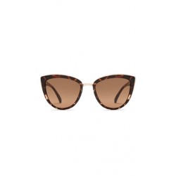 Quay 'My Girl' Brown Tortoise Frame/Brown Lens Sunglasses