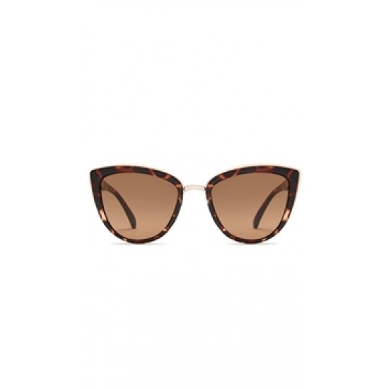 Quay \'My Girl\' Brown Tortoise Frame/Brown Lens Sunglasses