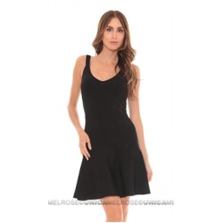 Torn By Ronny Kobo Black Lorianna Knit Dress