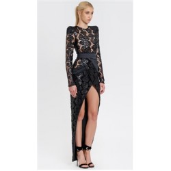 House Of Zhivago Black 'The Forge' Gown