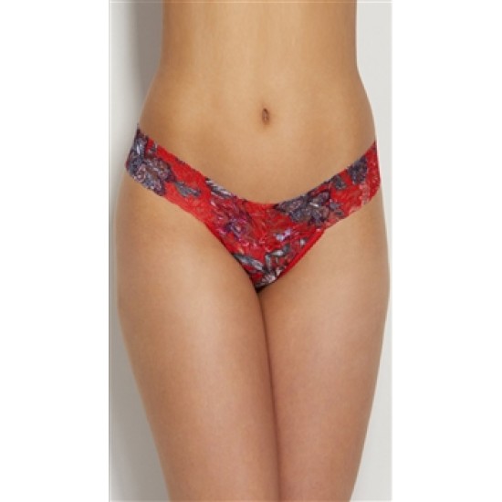 Hanky Panky Fiery Floral Low Rise Thong