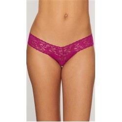 Hanky Panky Amethyst 'Signature Lace' Low Rise Thong