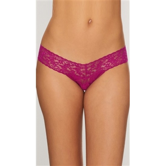 Hanky Panky Amethyst \'Signature Lace\' Low Rise Thong