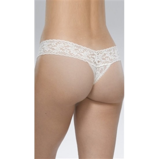 Hanky Panky Chai \'Signature Lace\' Low Rise Thong