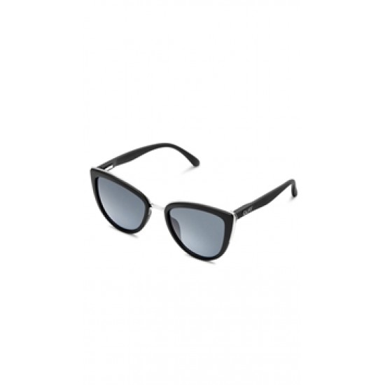 Quay \'My Girl\' Black Frame/Smoke Lens Sunglasses