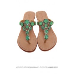 Mystique Gold & Opal Heel Sandals