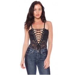 Hot As Hell Noir 'Spinster' Reversible Bodysuit