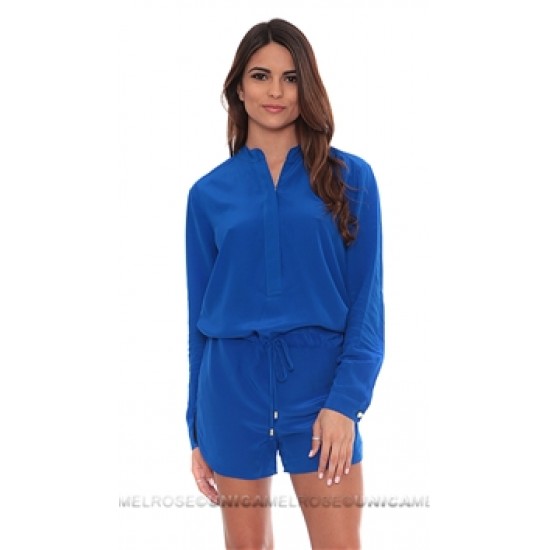 Karina Grimaldi Royal Longsleeve Romper