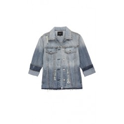 Rails Medium Vintage Denim 'Knox' Button Up Jean Jacket