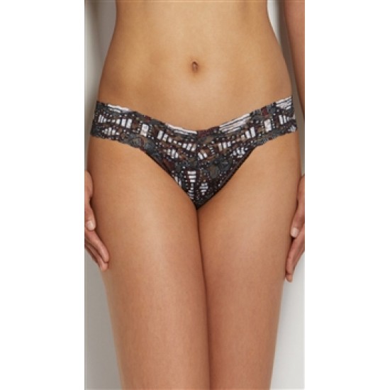 Hanky Panky \'Block Print\' Low Rise Thong