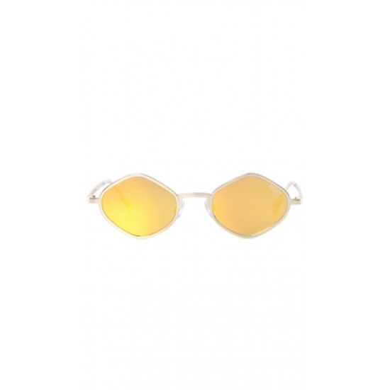 Quay Gold Frame/Gold Lens \'Purple Honey\' Sunglasses