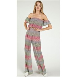 Wild Honey Striped Shimmer Pants