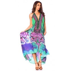 Parides Avatar Purple Infinity 3 Way Dress