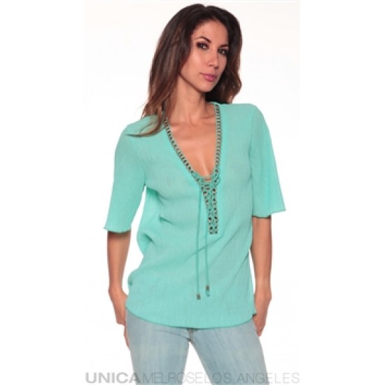 Casting Mint Long Sleeve Tunic