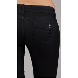 Black Orchid Jegging with Studs on Pocket