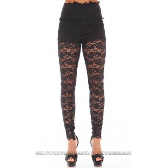 Nightcap Dark Charcoal \'Dixie Lace\' Pant