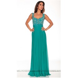 Ema Savahl Turquoise Cross Back Long Dress All hand-made orders may take up to 7 days to ship