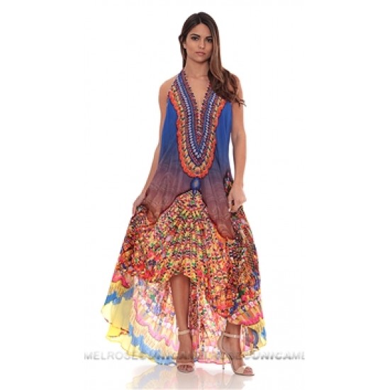 Parides Royal Heritage 3 Way Maxi Dress