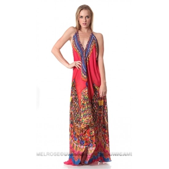 Parides Fuchsia Royal Heritage 3 Way Dress