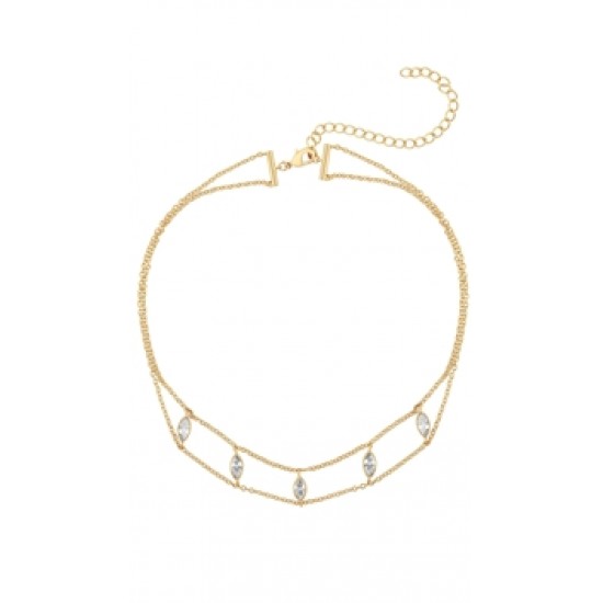 Five And Two Gold \'Joie\' Choker