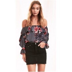 Lovers + Friends Romantic Floral 'Addie' Blouse