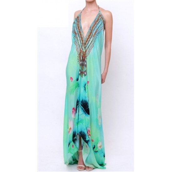 Parides Green Envy \'Lotus\' 3 Ways to Style Maxi Dress Parides Green Envy \'Lotus\' 3 Ways to Style Maxi Dress
