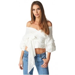 Lioness Anglaise 'Charmed By You' Wrap Top