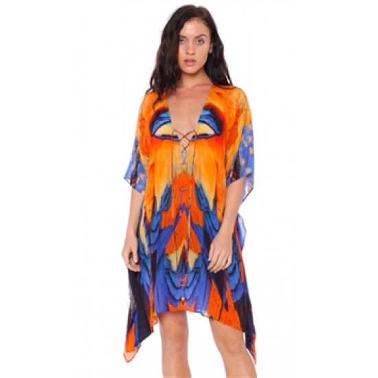 Parides Sunset \'Macedonia\' 4 Ways To Style Medium Kaftan