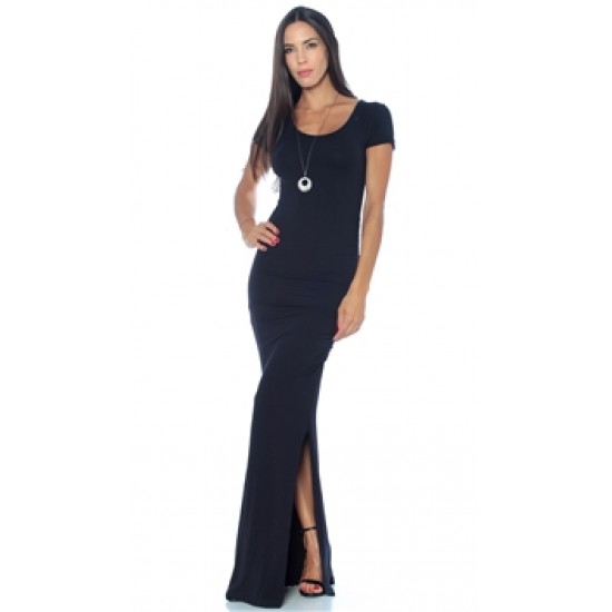 Nicole Andrews Collection Black \'Forever\' Maxi Dress Nicole Andrews Collection Black \'Forever\' Maxi Dress