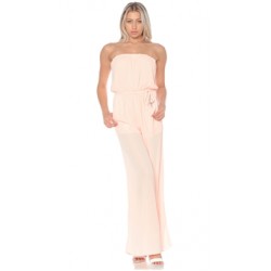 Nicole Andrews Collection Pink 'Goddess' Jumpsuit