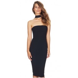 Nookie Black 'Cosmopolitan' Midi Dress