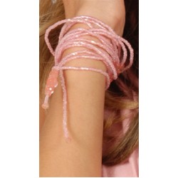 Sharon K Pink Bracelet w/ Pink Semiprecious Stones