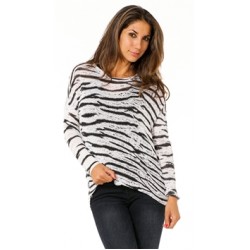 Generation Love Zebra Pullover