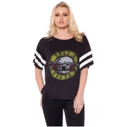 Daydreamer Black 'Vintage Guns N Roses' Top