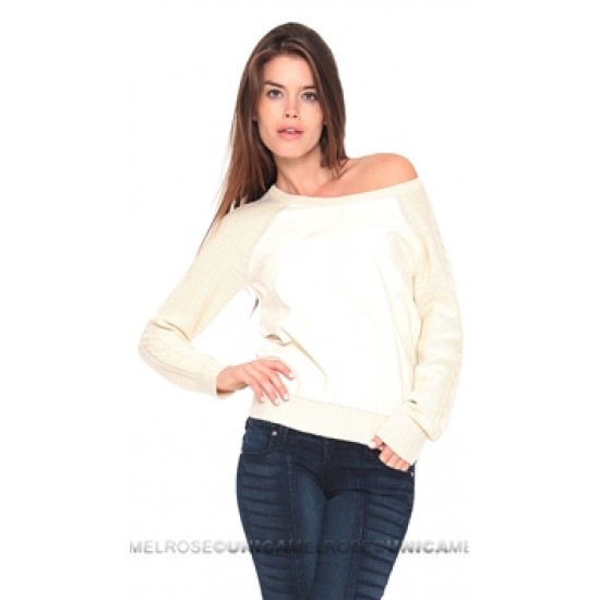 Townsen Cream Evergreen Sweater