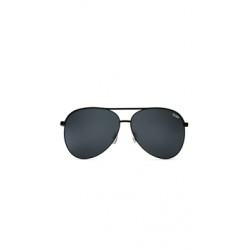 Quay Black Frame/Smoke Lens 'Vivienne' Sunglasses