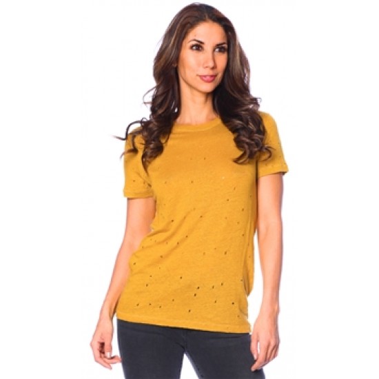 Iro Mustard Yellow Clay T Shirt